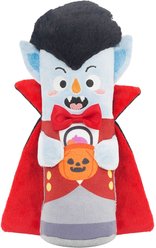 HugSmart Halloween Dracula Plush Squeaky Dog Toy, Small/Medium