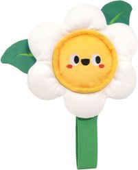 HugSmart Daisy Nylon Plush Squeaky Tug Dog Toy, Small/Medium