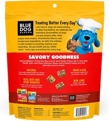 Blue Dog Bakery Marrow Bakes Beef Flavor Dog Treats, 12-oz bag slide 2 of 9