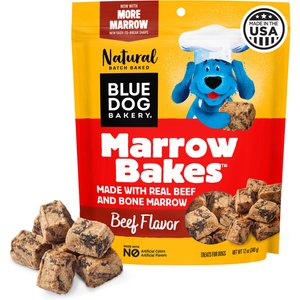 Blue Dog Bakery Marrow Bakes Beef Flavor Dog Treats, 12-oz bag