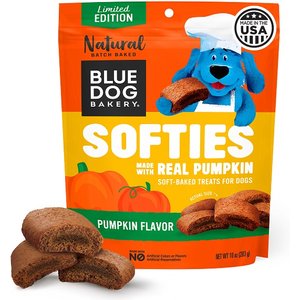 Blue Dog Bakery Softies Pumpkin Flavor Dog Treats, 10-oz bag