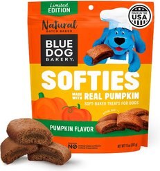 Blue Dog Bakery Softies Pumpkin Flavor Dog Treats, 10-oz bag