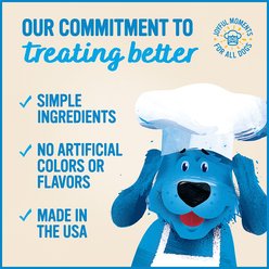 Blue Dog Bakery More Crunch Beef & Bone Broth Crunchy Dog Biscuit Treats, 18-oz box slide 2 of 9