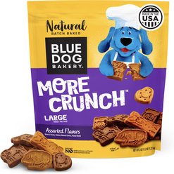 Blue Dog Bakery More Crunch Assorted Flavors Dog Treats, 43.2-oz bag