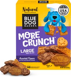 Blue Dog Bakery More Crunch Assorted Flavors Dog Treats, 18-oz box