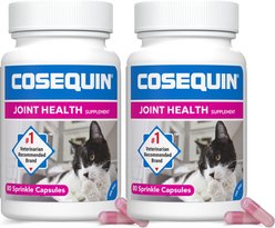 Nutramax Cosequin with Glucosamine & Chondroitin Capsules Joint Supplement for Cats, 160 count