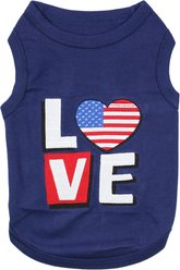 Parisian Pet Love USA Dog Shirt, Large