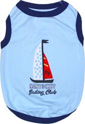 Parisian Pet Sailing Club Dog Shirt, Medium