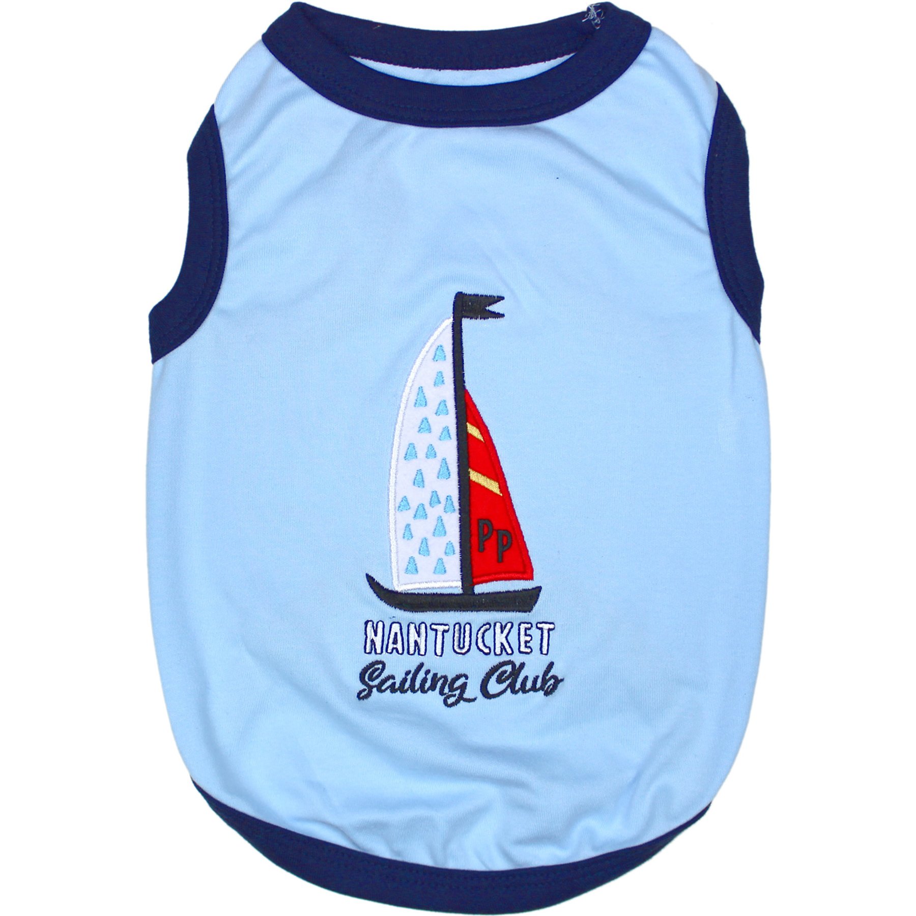 Parisian Pet Sailing Club Dog Shirt, XXX-Large