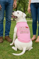 Parisian Pet Little Sister Dog Shirt, Small slide 2 of 4