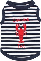 Parisian Pet Lobster Chasing Tail Dog Shirt, XXX-Large