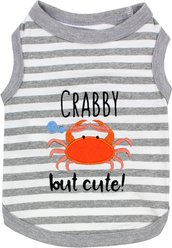 Parisian Pet Crabby But Cute Dog Shirt, Small