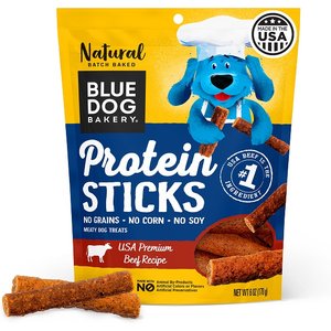 Blue Dog Bakery Beef Protein Sticks Dog Treat, 6-oz bag
