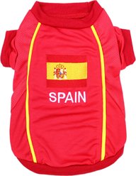 Parisian Pet Team Spain Dog Jersey, Small