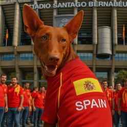 Parisian Pet Team Spain Dog Jersey, Large slide 2 of 4