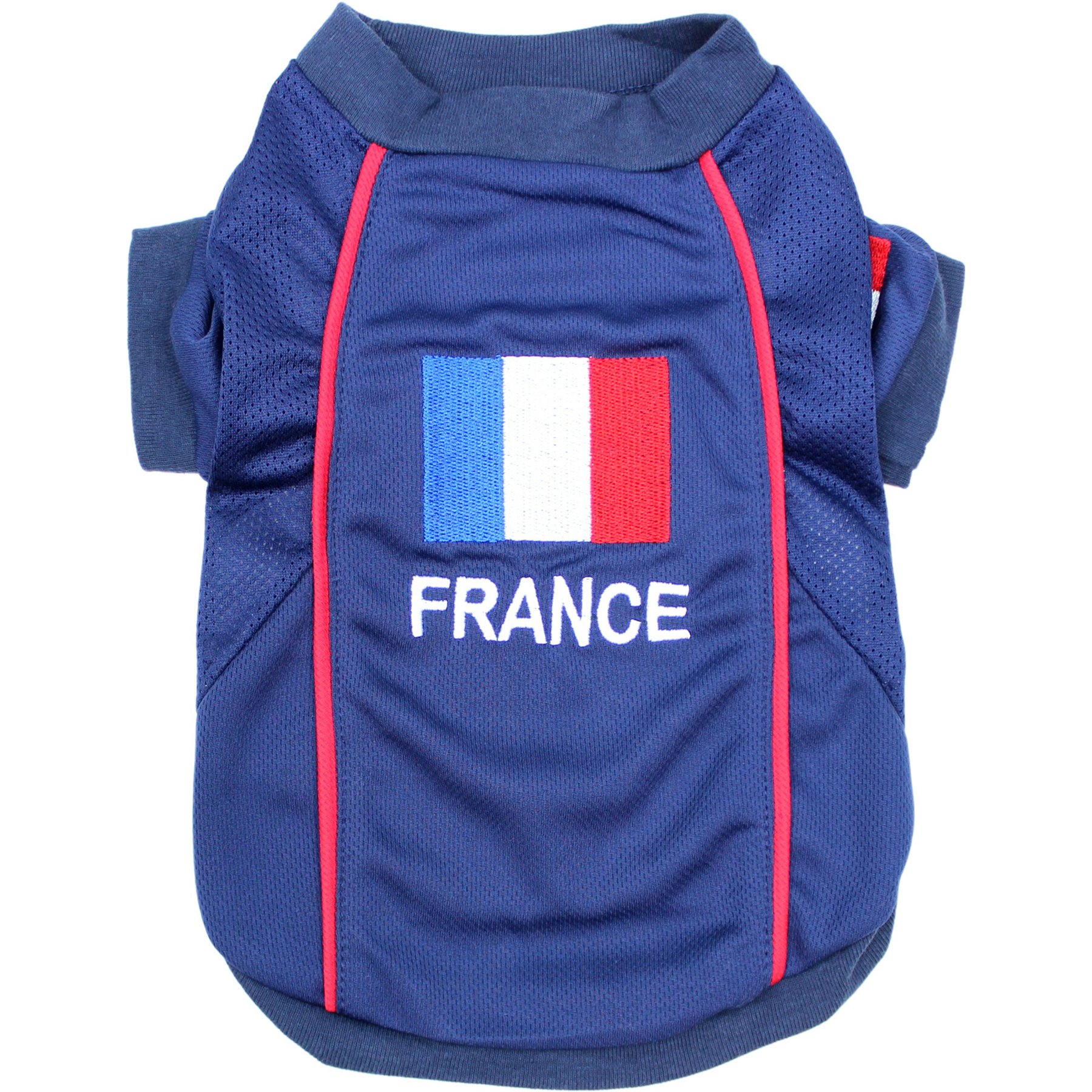 Parisian Pet Team France Dog Jersey, X-Large