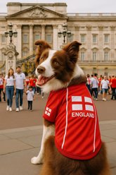 Parisian Pet Team England Dog Jersey, XXXXX-Large slide 2 of 4