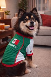 Parisian Pet Team Mexico Dog Jersey, Medium slide 2 of 4