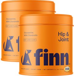 Finn Hip & Joint Dog Supplement, 180 count bundle