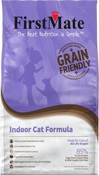 Firstmate Grain Friendly Indoor Cat Formula Cat Food, 11-lb bag