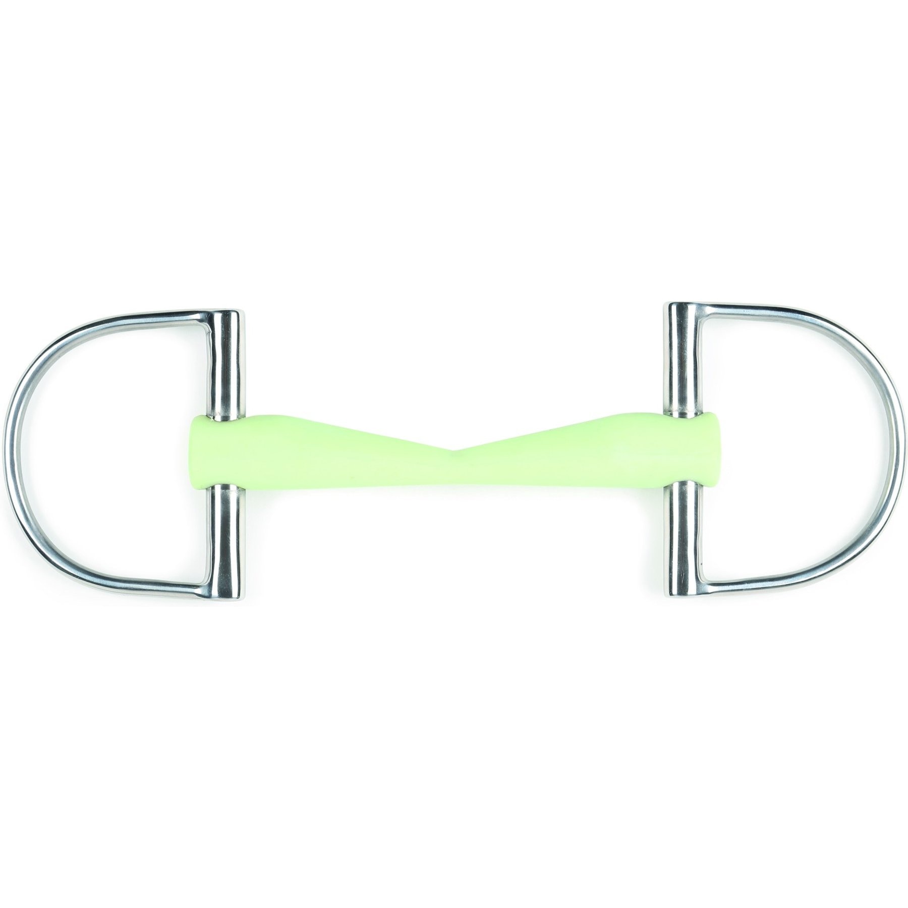 Shires Equestrian Products Equikind Flexible Straight Hunter Dee Stainless Steel Horse Bit, 5-in
