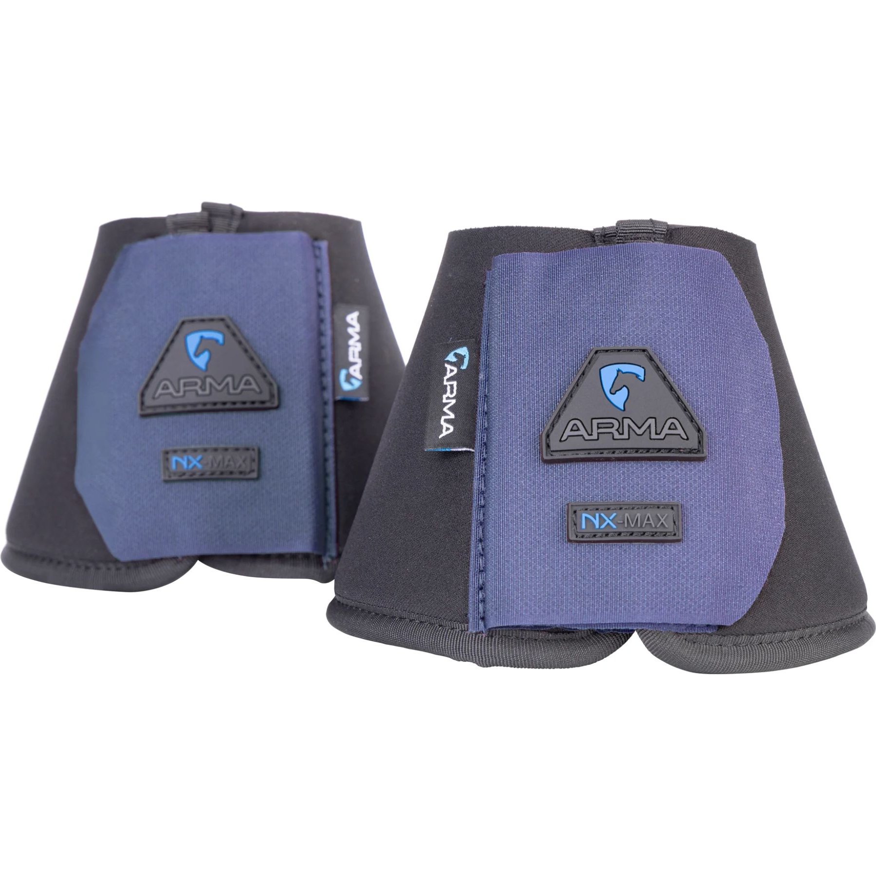 Shires Equestrian Products ARMA Neoprene Over Reach Horse Boots, Navy, Cob