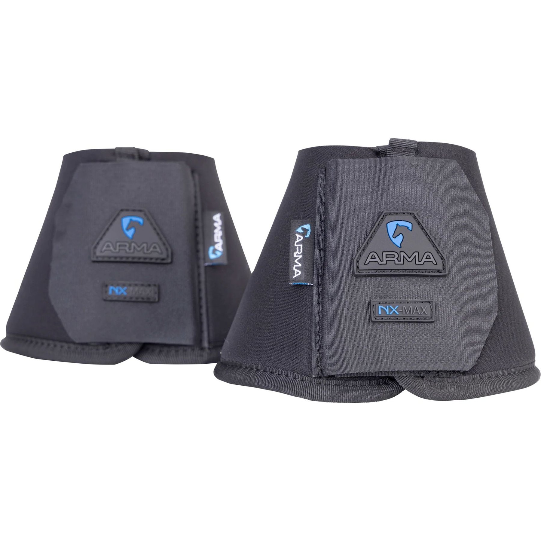 Shires Equestrian Products ARMA Neoprene Over Reach Horse Boots, Black, Extra Full