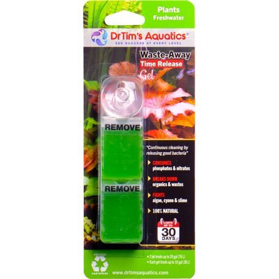 DrTim's Aquatics DrTim's Aquatics Waste-Away Gel Plant Water Conditioner, Small, 2 count