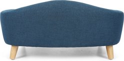 Yafylly Elevated Corduroy Couch Dog Bed, Blue slide 2 of 9