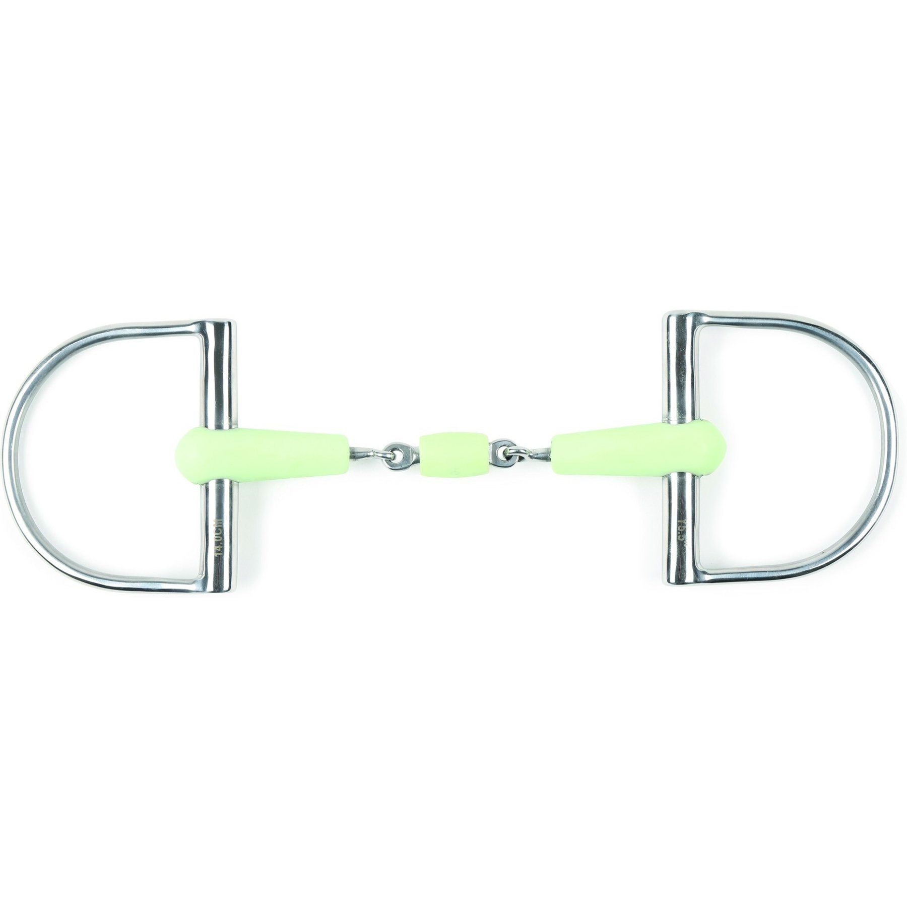 Shires Equestrian Products Equikind Peanut Hunter Dee Stainless Steel Horse Bit, 5-in