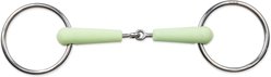 Shires Equestrian Products Equikind Loose Ring Jointed Mouth Stainless Steel Horse Bit, 6-in