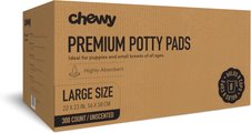 Chewy Made Large Premium Dog Training & Potty Pads (FORMERLY FRISCO), 22 x 23-in, Unscented, 300 count
