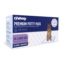 Chewy Made XXL Premium Dog Training & Potty Pads (FORMERLY FRISCO), 27.5 x 44-in, Unscented, 50 count