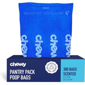 Chewy Made Pantry Pack Dog Poop Bag (FORMERLY FRISCO), Scented, 300 count
