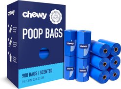 Chewy Made Refill Dog Poop Bags (FORMERLY FRISCO), Scented, 900 count