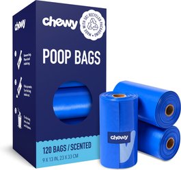 Chewy Made Refill Dog Poop Bags (FORMERLY FRISCO), Scented, 120 count