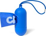 Chewy Made Dog Poop Bag Dispenser & Poop Bag Roll (FORMERLY FRISCO), Blue, Scented Bags, 15 count roll