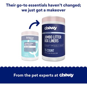 Chewy Made Litter Box Pan Liners (FORMERLY FRISCO), 15 count