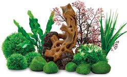 biOrb Decor Set 30-L Wood On Stone Plant Accessory