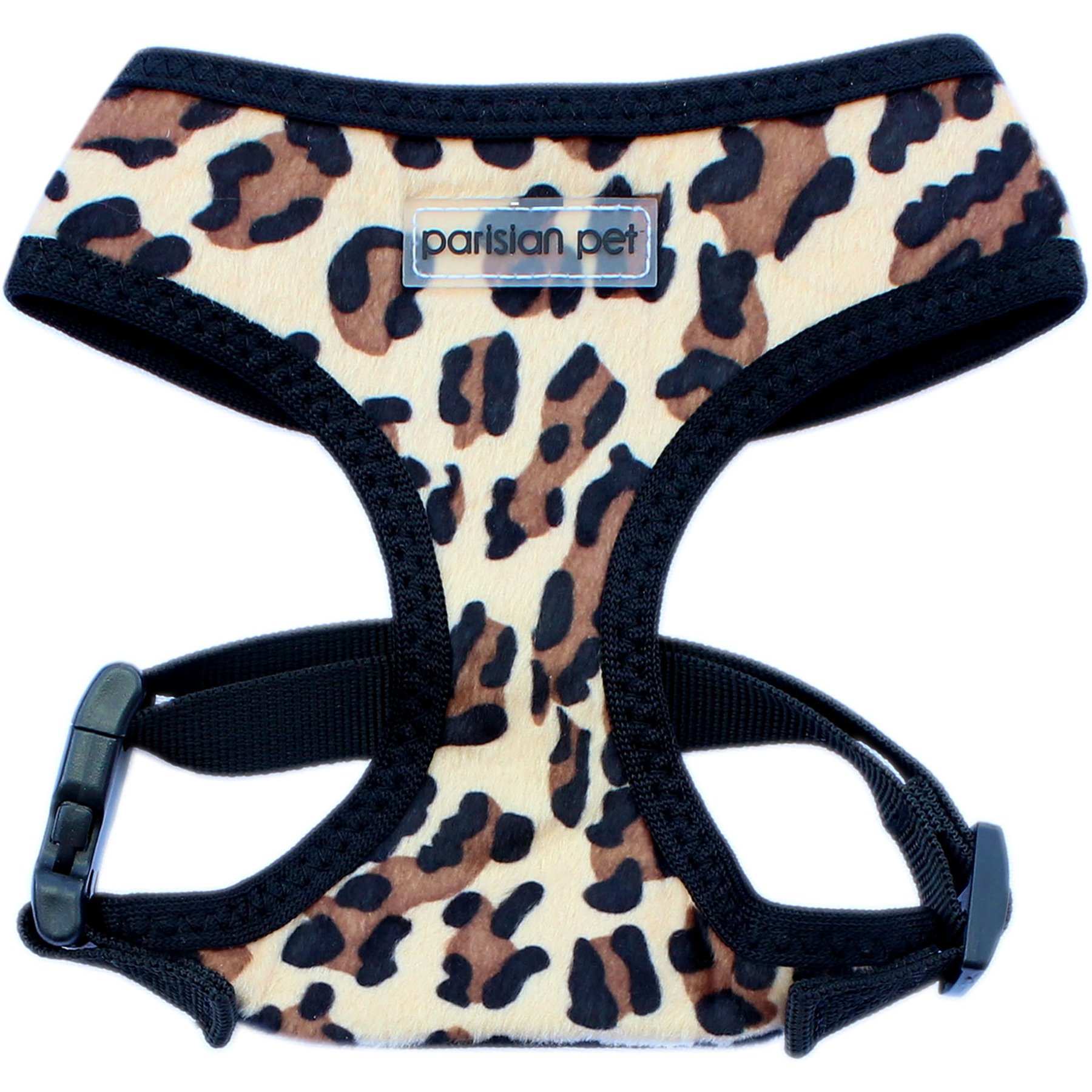 Parisian Pet Freedom Adjustable Dog Harness, Leopard, Medium: 12 to 17-in chest