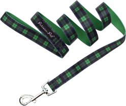 Parisian Pet Scottish Plaid Dog & Cat Leash, Green & Blue, 4-ft long, 0.75-in wide slide 2 of 4