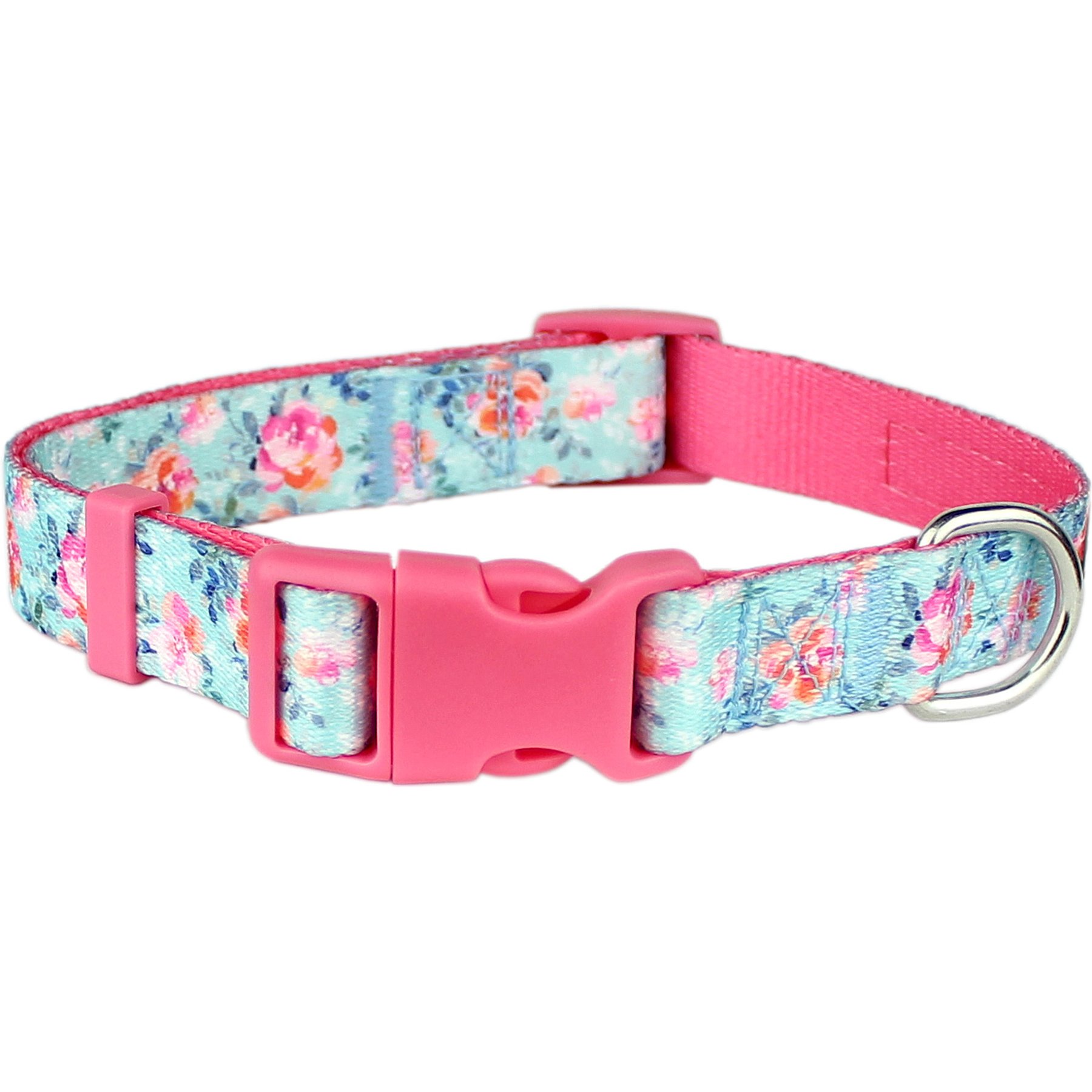 Parisian Pet Spring Blossoms Dog & Cat Leash, 4-ft long, 0.75-in wide