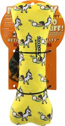 Mighty Bone Unicorn Squeaky Plush Dog Toy, Yellow slide 1 of 5