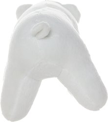 Mighty Jr Arctic Polar Bear Squeaky Plush Dog Toy, White slide 2 of 5