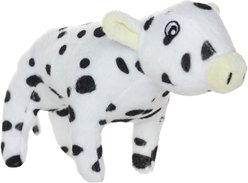 Mighty Jr Farm Cow Squeaky Plush Dog Toy, White slide 2 of 5