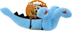 Mighty Jr Dragon Hydra Squeaky Plush Dog Toy, Blue