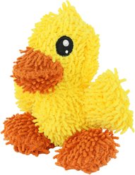 Mighty Jr Microfiber Ball Duck Squeaky Plush Dog Toy, Yellow slide 2 of 5
