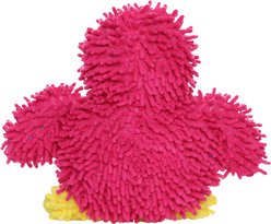Mighty Jr Microfiber Ball Penguin Squeaky Plush Dog Toy, Pink slide 2 of 5