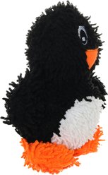 Mighty Microfiber Ball Med Penguin Squeaky Plush Dog Toy, Black slide 2 of 5