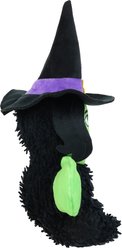 Mighty Microfiber Ball Med Witch Squeaky Plush Dog Toy, Black slide 2 of 5
